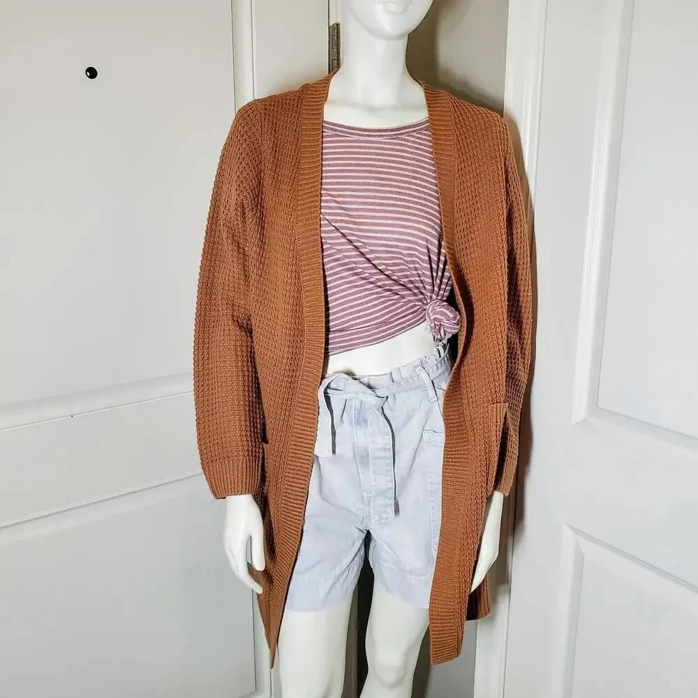 Anthropologie Pilcro and the Letterpress Slim Boyfriend Paperbag Shorts Size 28 - Picture 10 of 15